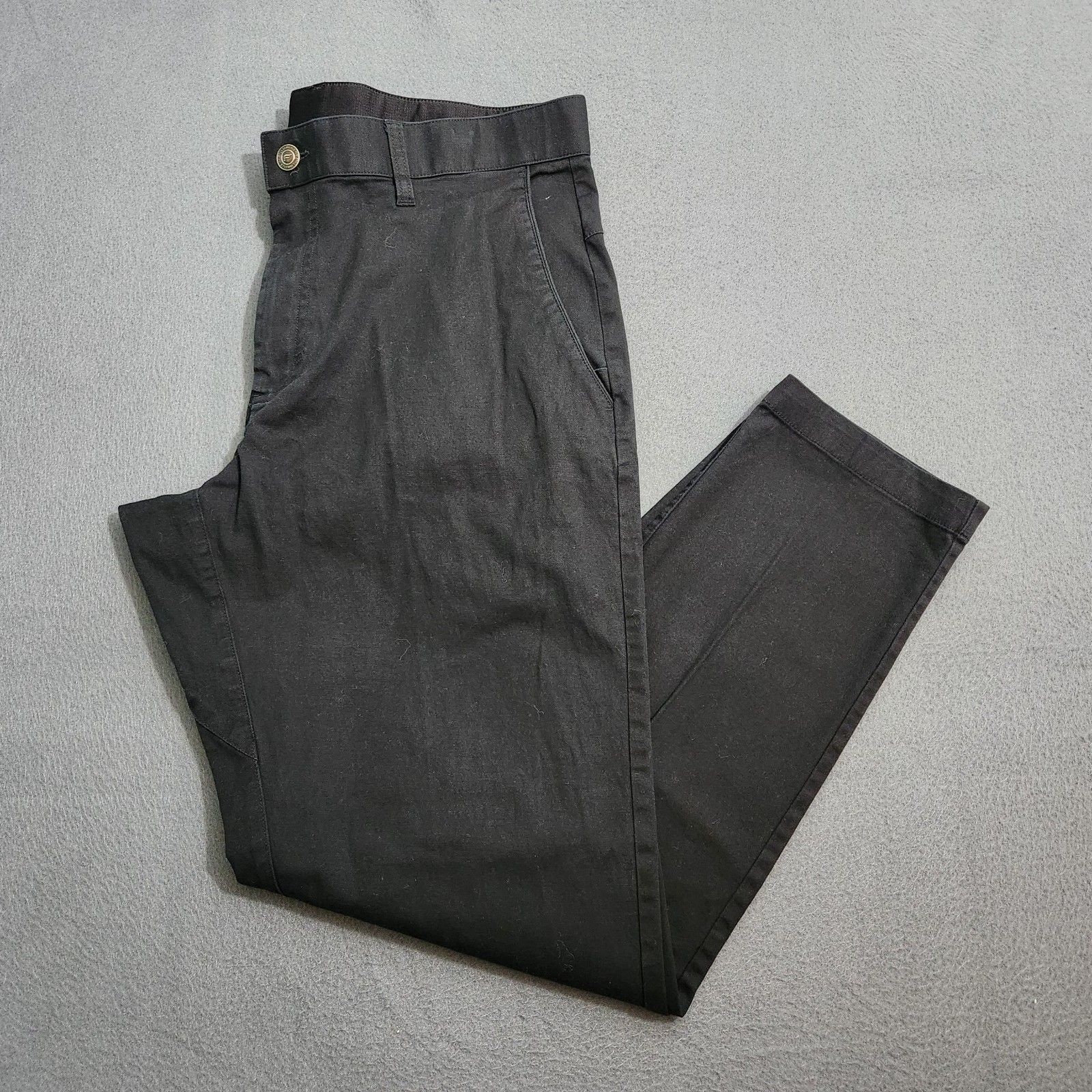 Fabletics Men 34x28.5 Black Slim Fit Performance The Only Chino Pants